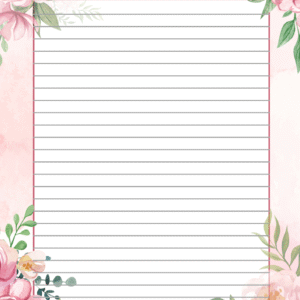 A4 Designer Multicolour Project Paper Sheet (One Side Ruled) for School, Colleges Assignments, Creative Art & Craft Practical Work(50 Sheets)